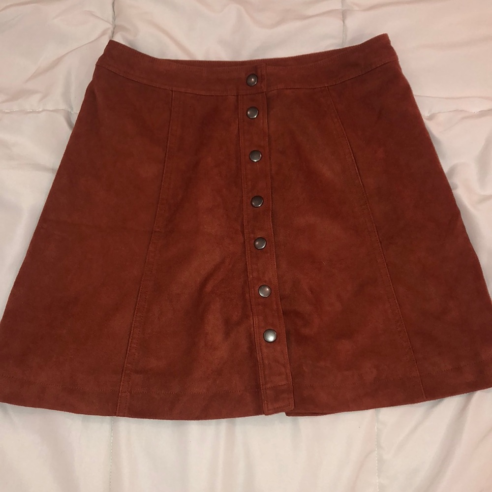 A&F Suede Skirt